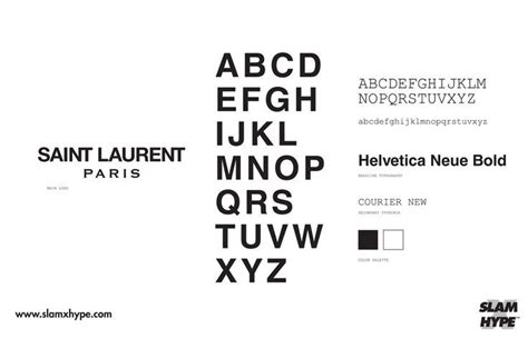 yves saint laurent typeface|Saint Laurent font style.